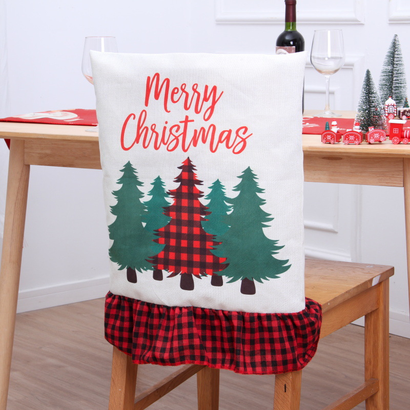Christmas chair cover