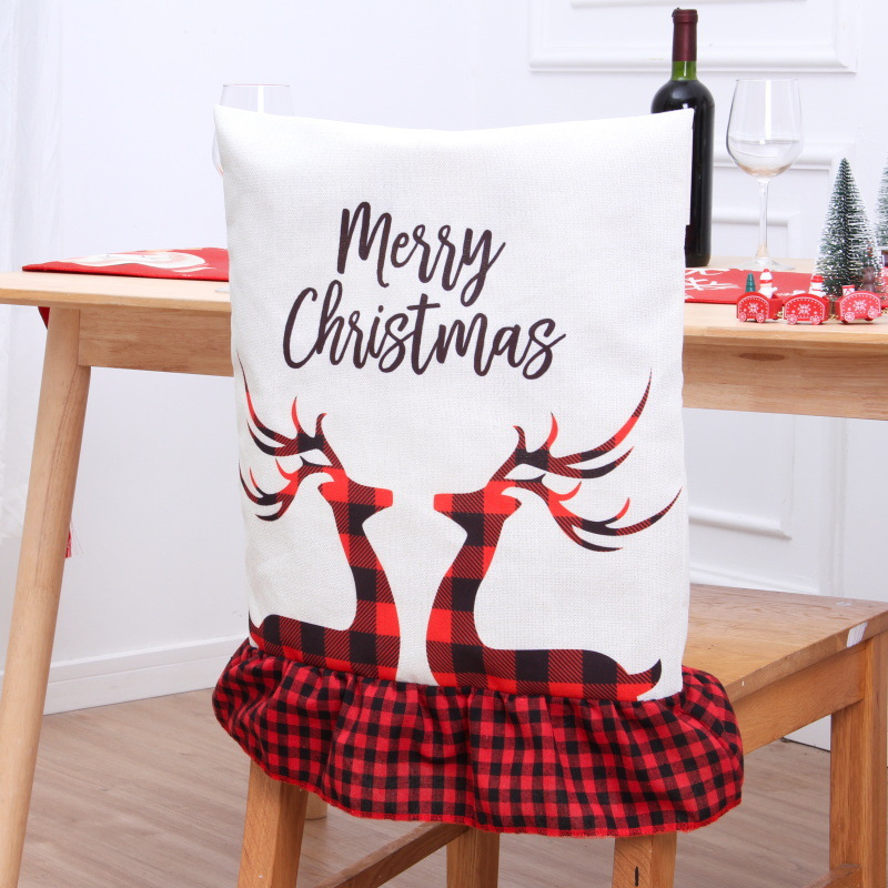 Christmas chair cover