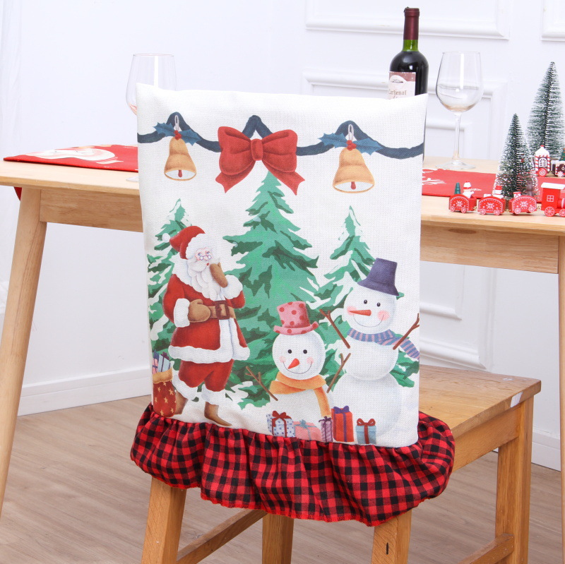 Christmas chair cover