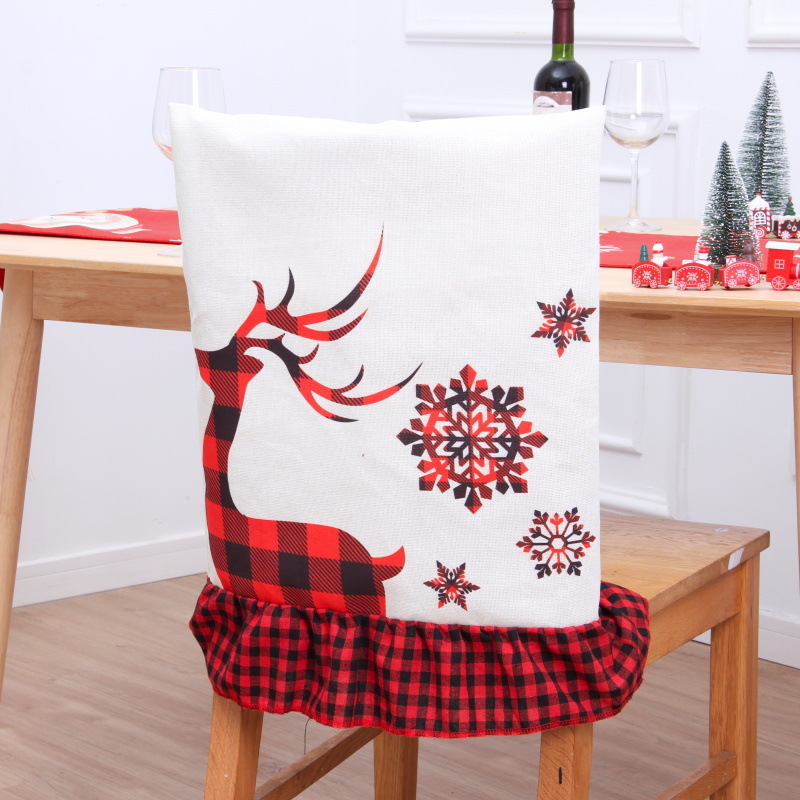 Christmas chair cover