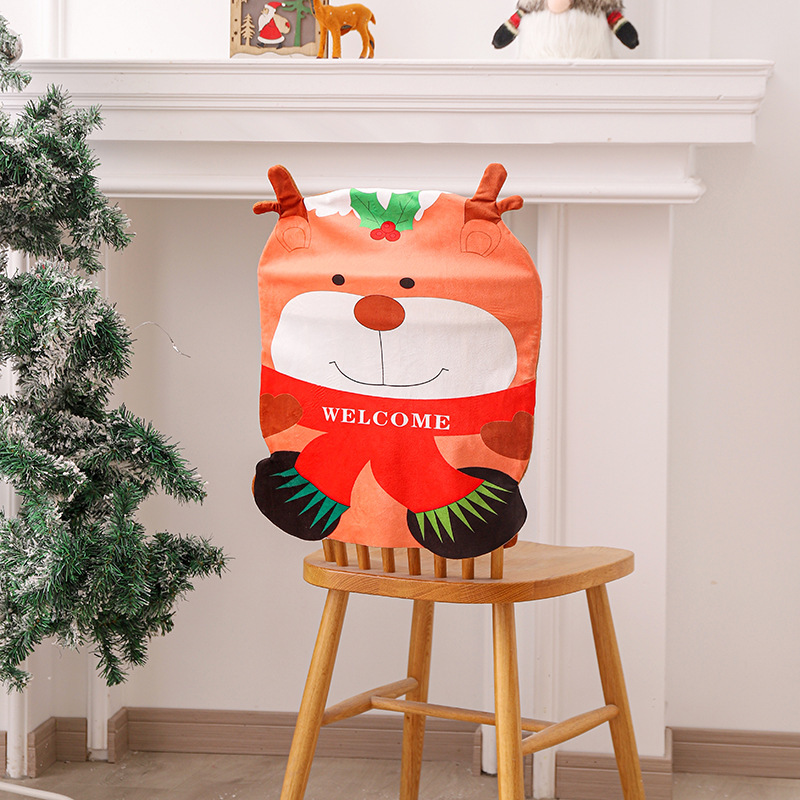 Christmas chair cover Christmas chair cover