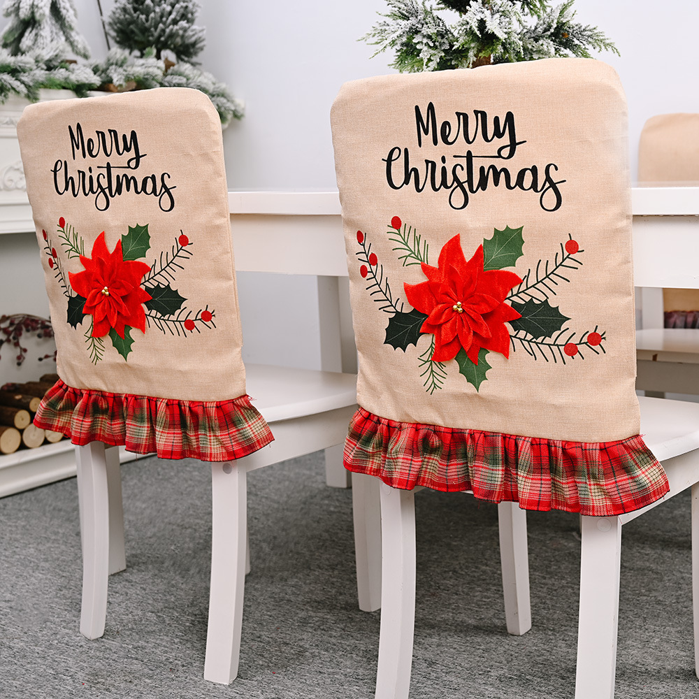 Christmas chair cover