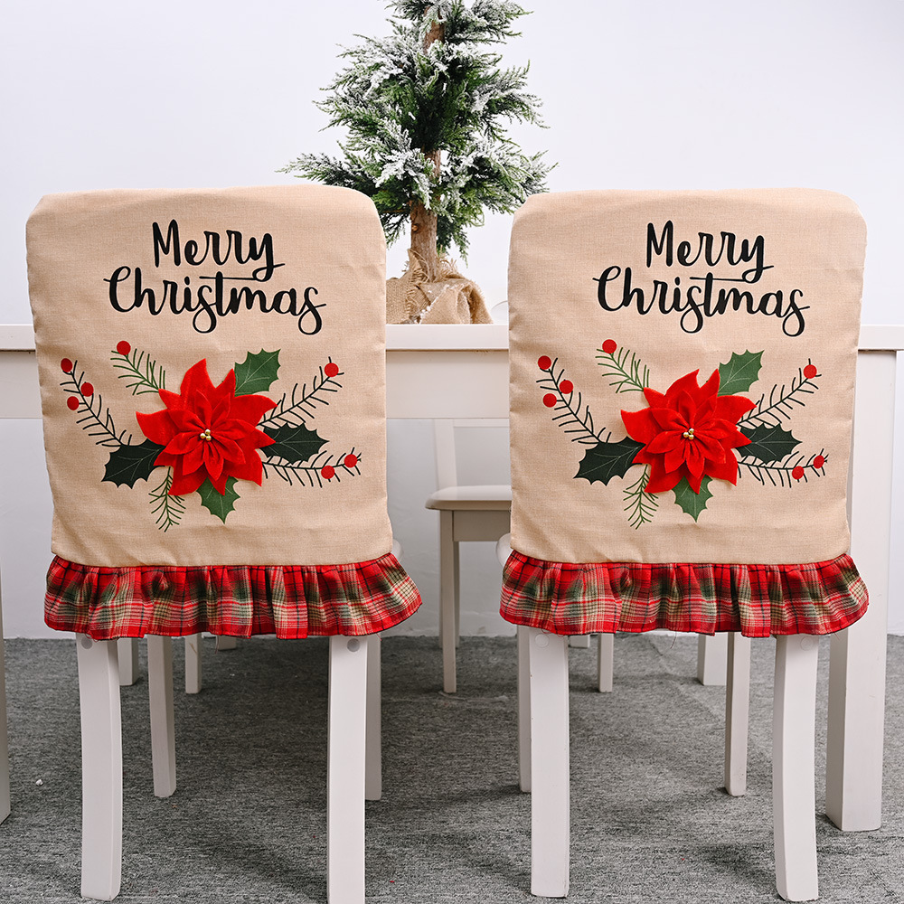 Christmas chair cover Christmas chair cover