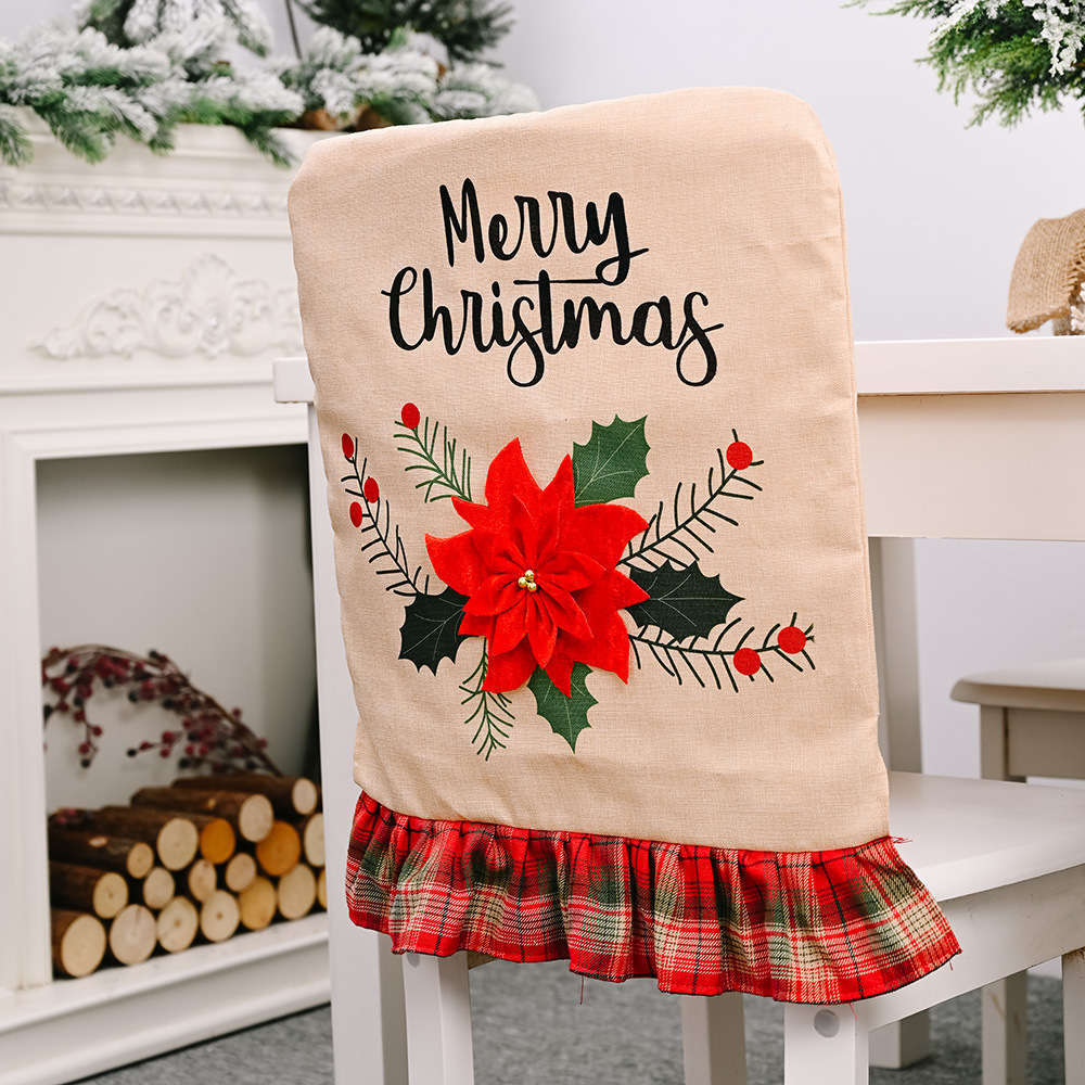 Christmas chair cover
