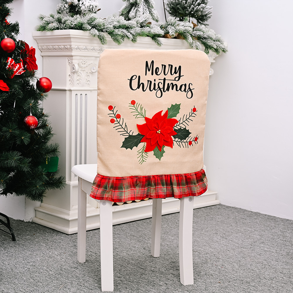 Christmas chair cover