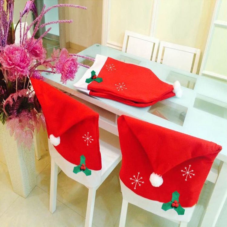 Christmas chair cover Christmas chair cover