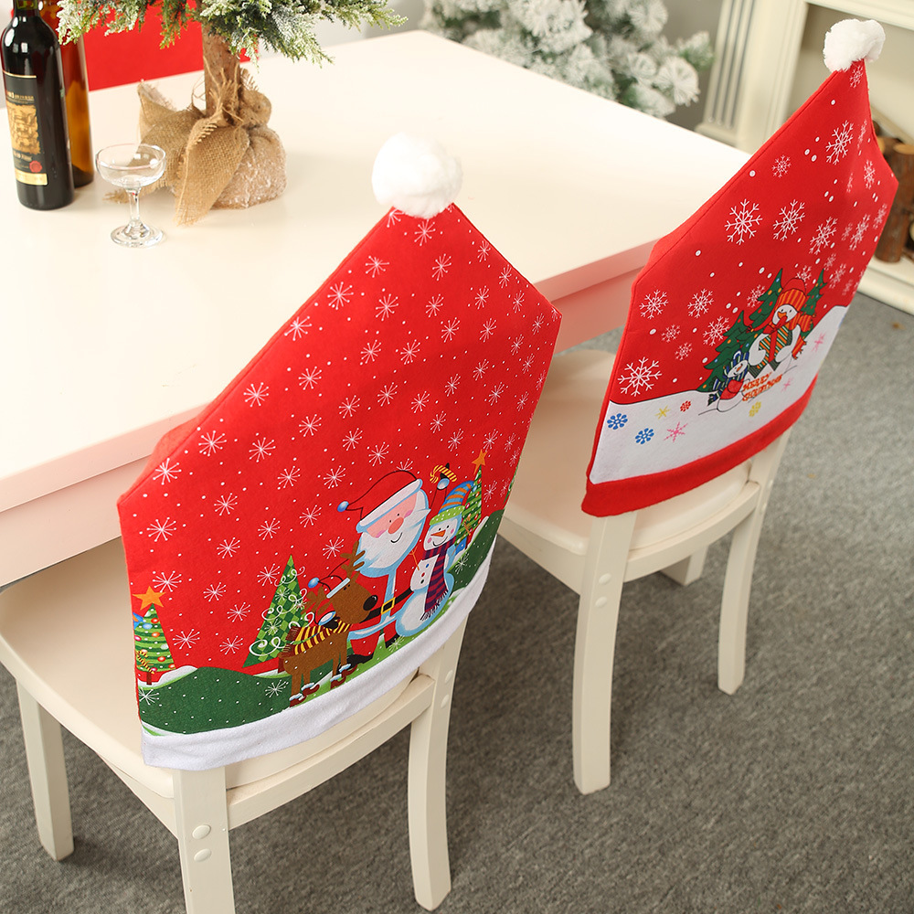 Christmas chair cover