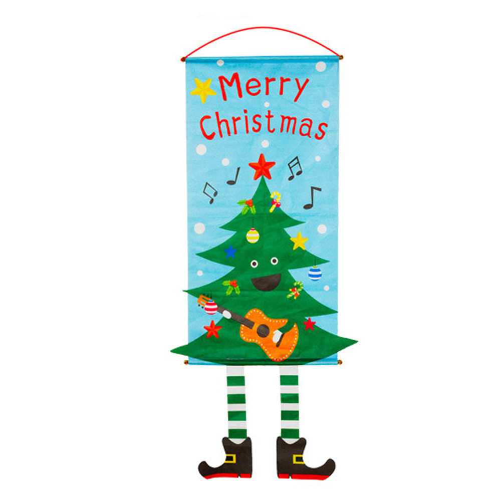 Christmas hung cloth