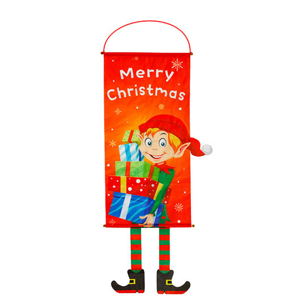 Christmas hung cloth