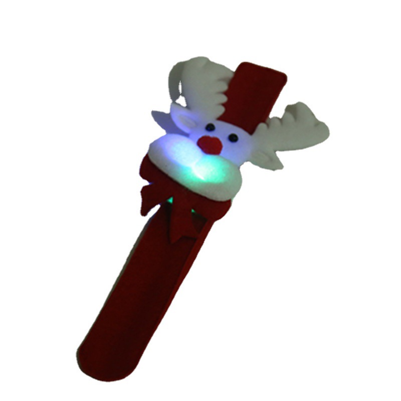 Christmas LED snowman bracelet