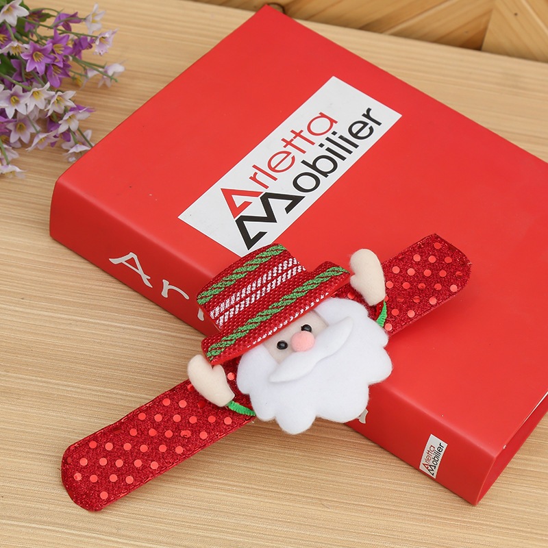 Christmas LED snowman bracelet