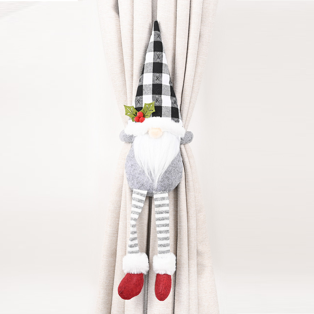 Christmas curtain buckle