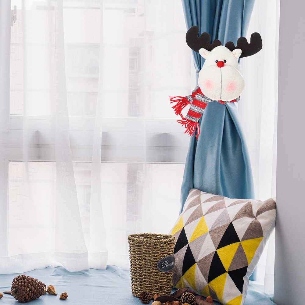 Christmas curtain buckle 