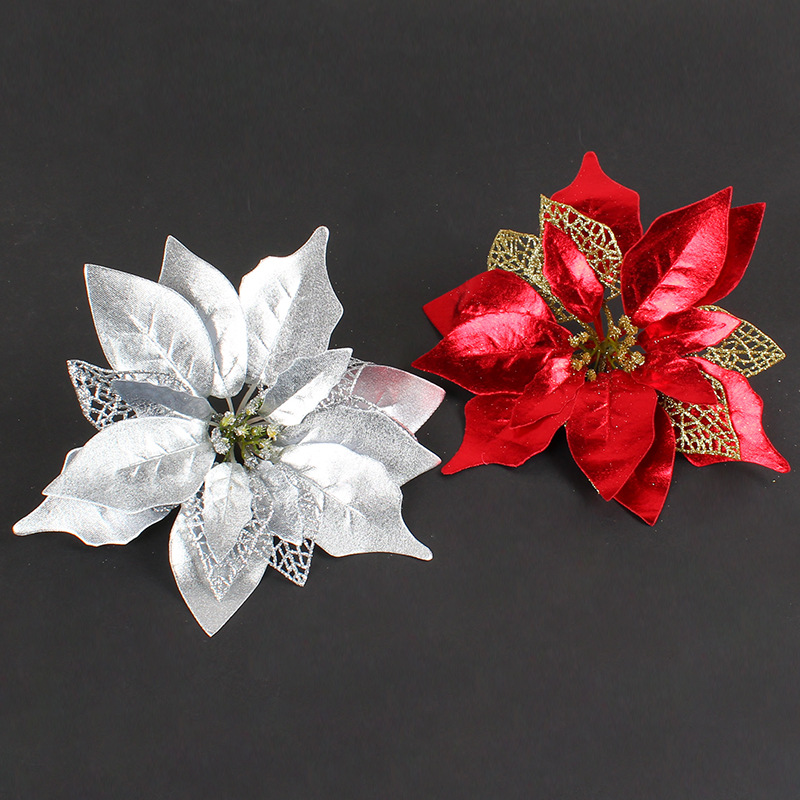 Christmas flower ornament