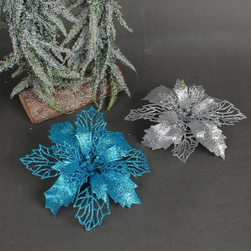 Christmas flower ornament