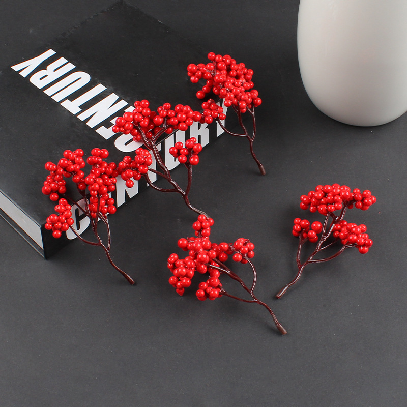 Christmas tree branch ornament