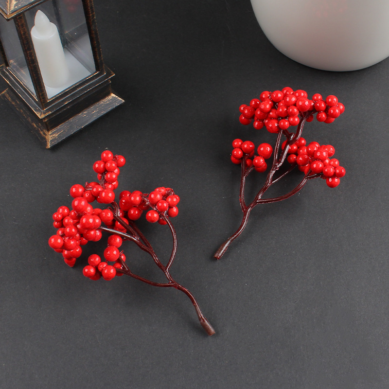 Christmas tree branch ornament