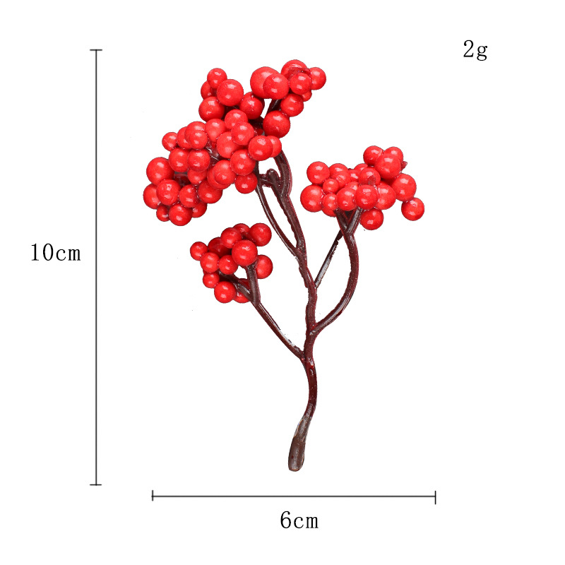 Christmas tree branch ornament