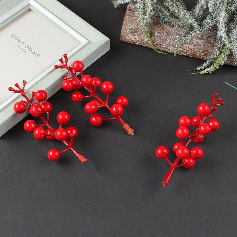 Christmas tree branch ornament