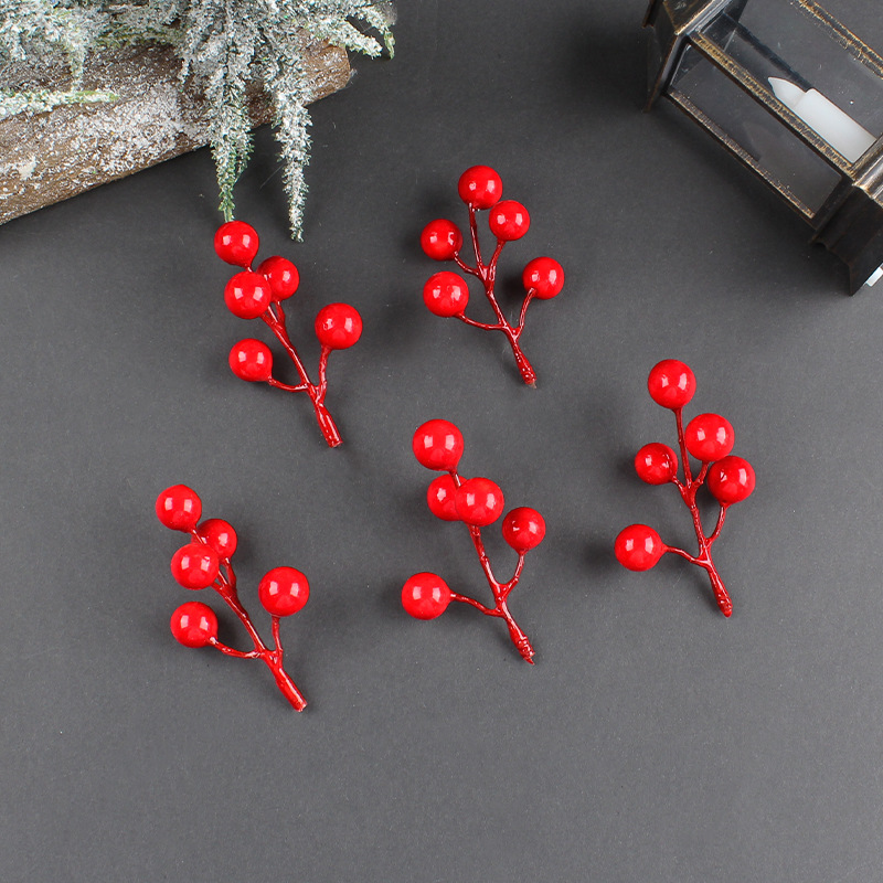 Christmas tree branch ornament