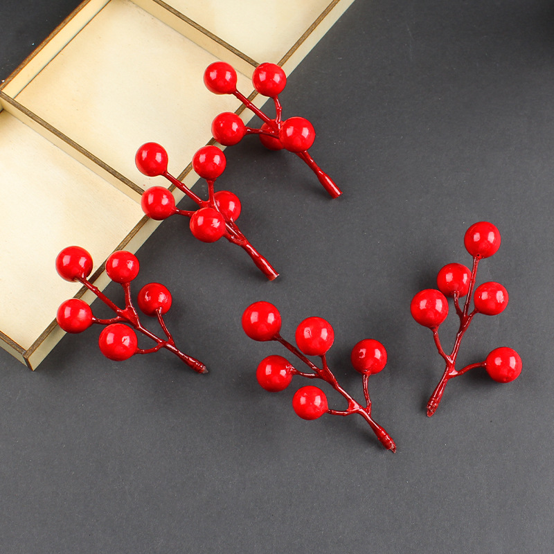 Christmas tree branch ornament
