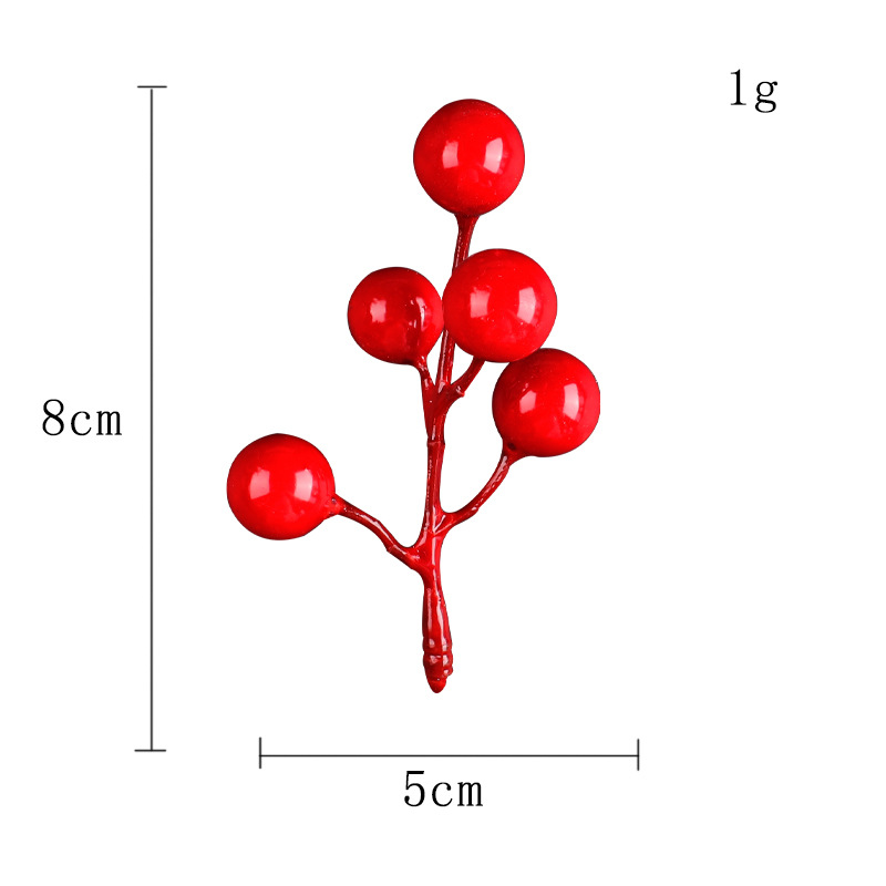 Christmas tree branch ornament