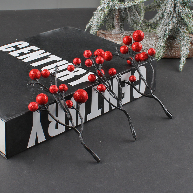 Christmas tree branch ornament