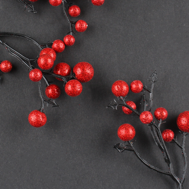 Christmas tree branch ornament