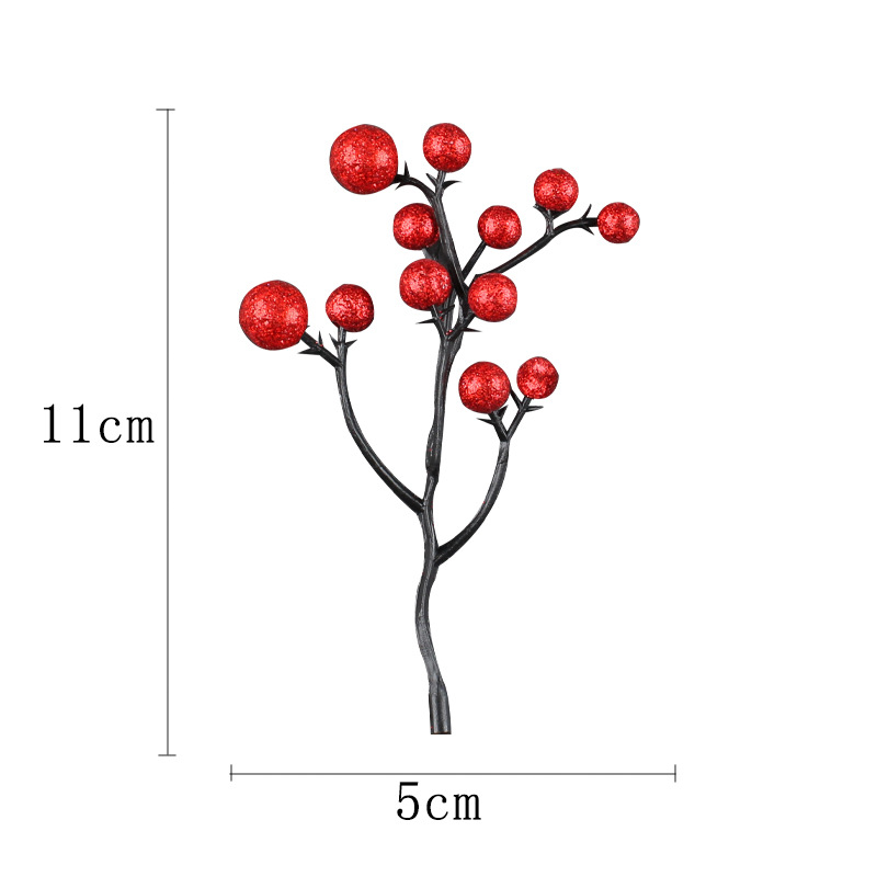 Christmas tree branch ornament