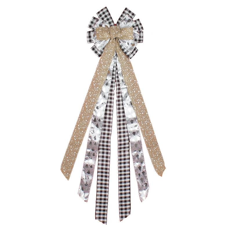 Christmas tree ornament butterfly knot