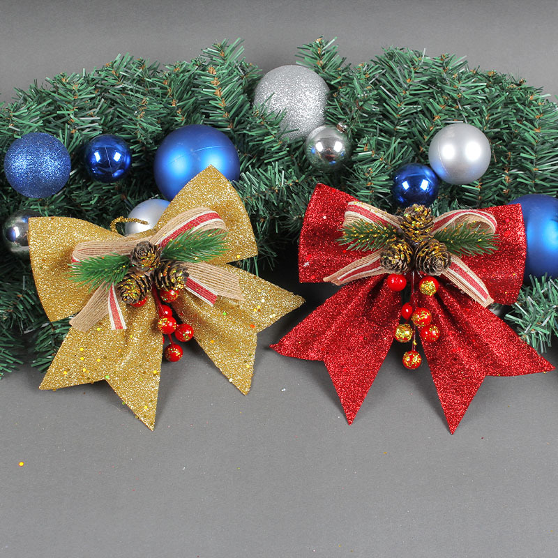 Christmas butterfly knot