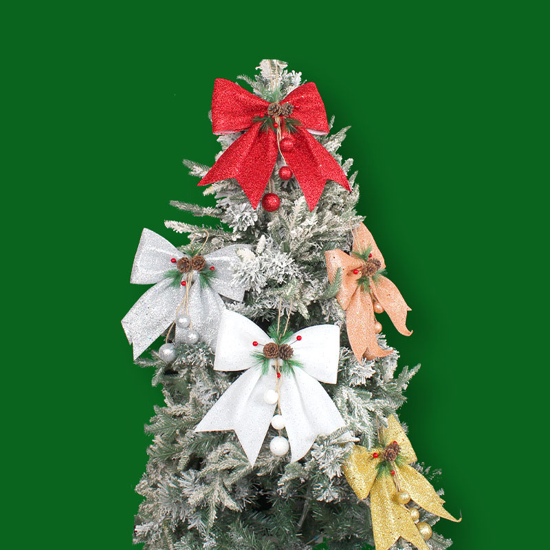 Christmas butterfly knot