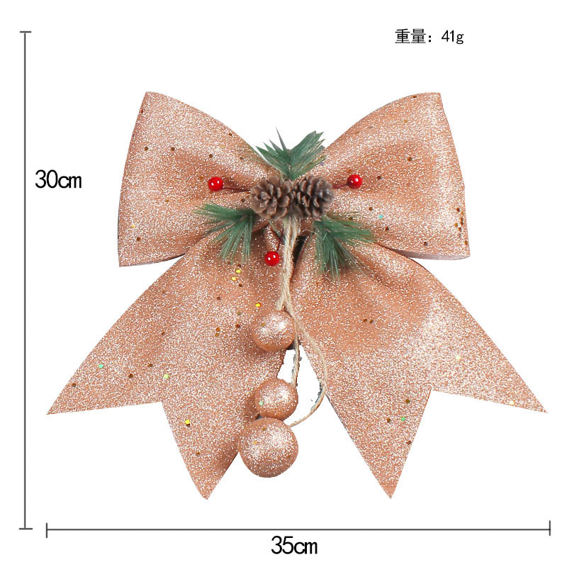 Christmas butterfly knot