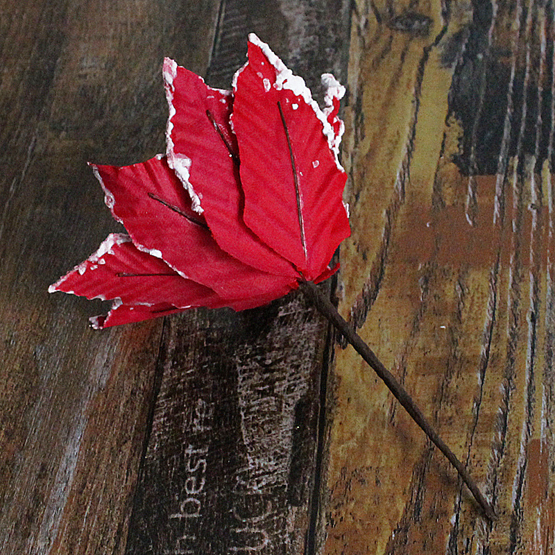 Christmas flower ornament