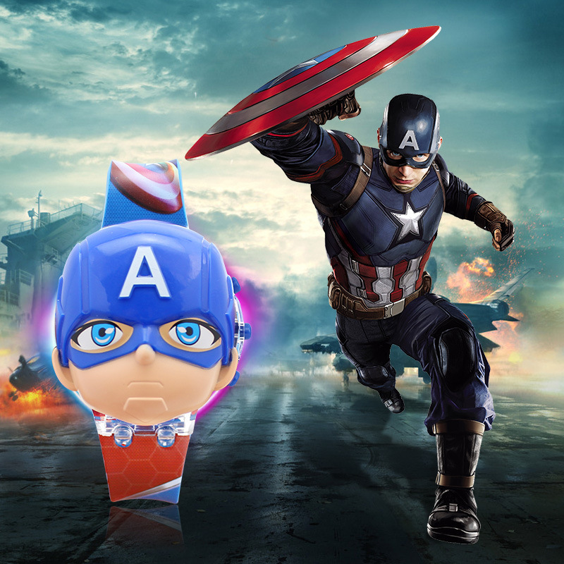 Light music flip watch