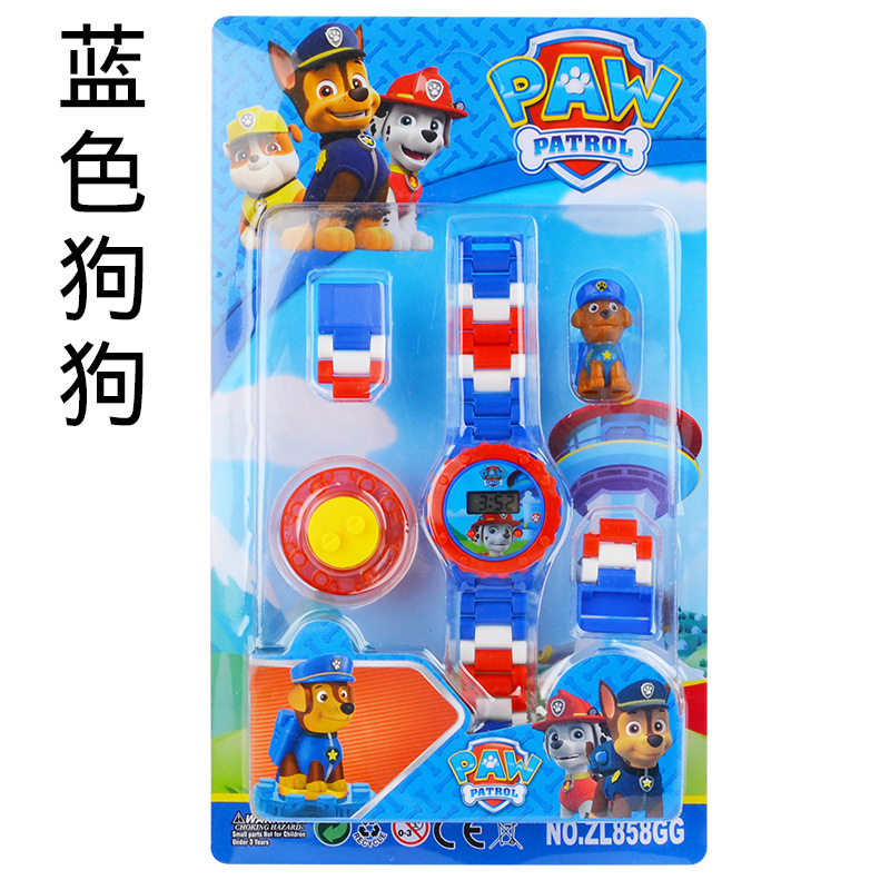 Children Bricks Toys Watch
