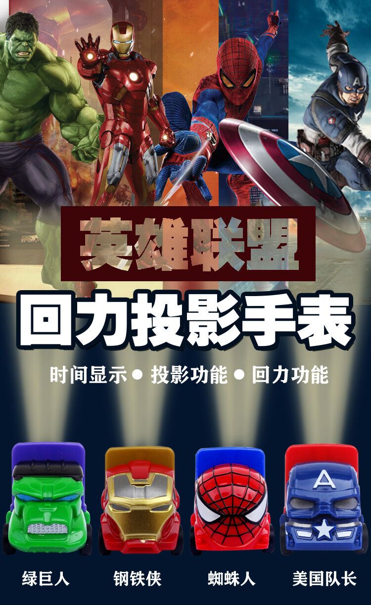 Electronic projection cartoon watch Electronic projection cartoon watch