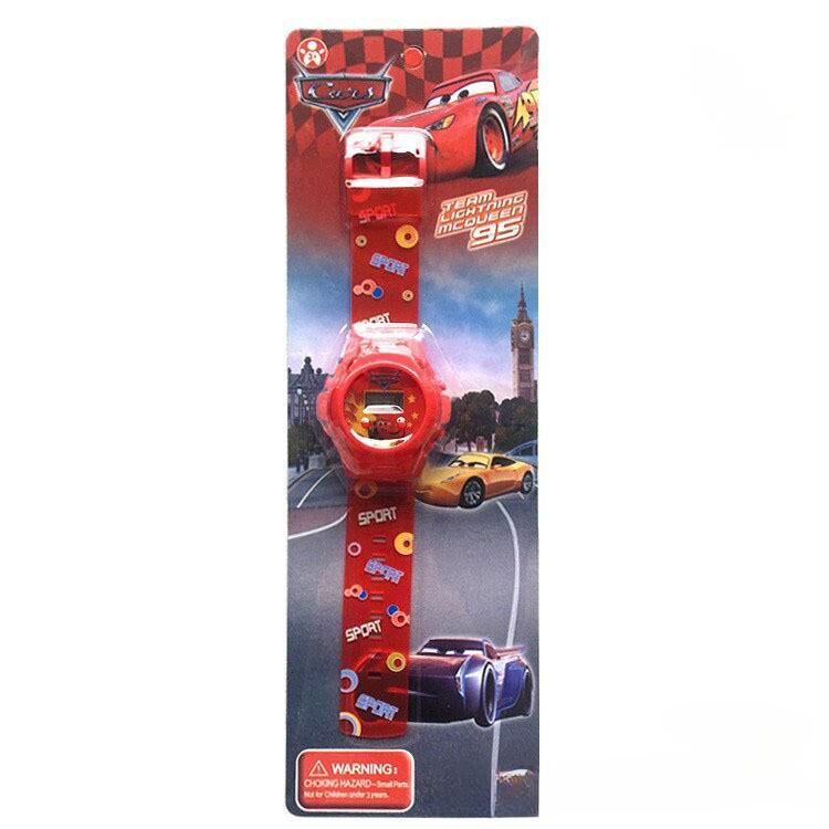 Electronic watch with music flashing lights