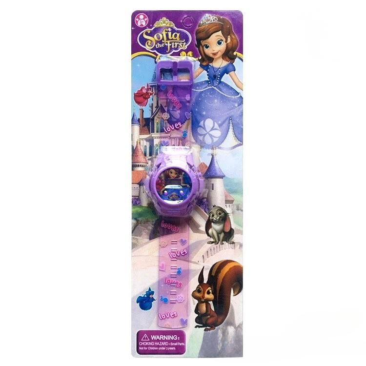 Electronic watch with music flashing lights