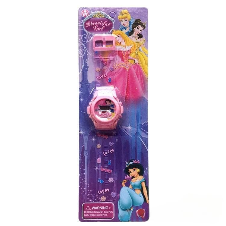 Electronic watch with music flashing lights