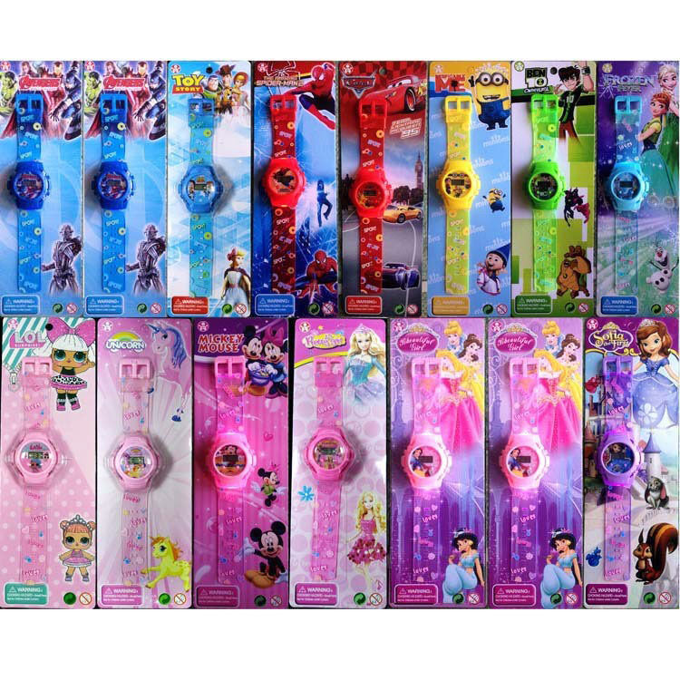 Electronic watch with music flashing lights Electronic watch with music flashing lights