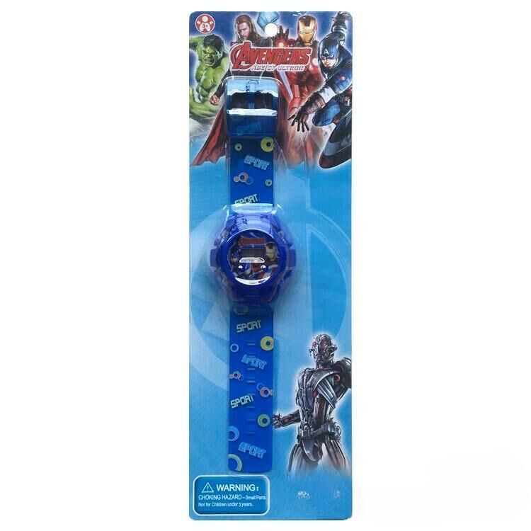 Electronic watch with music flashing lights