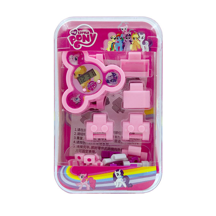 Block electronic watch