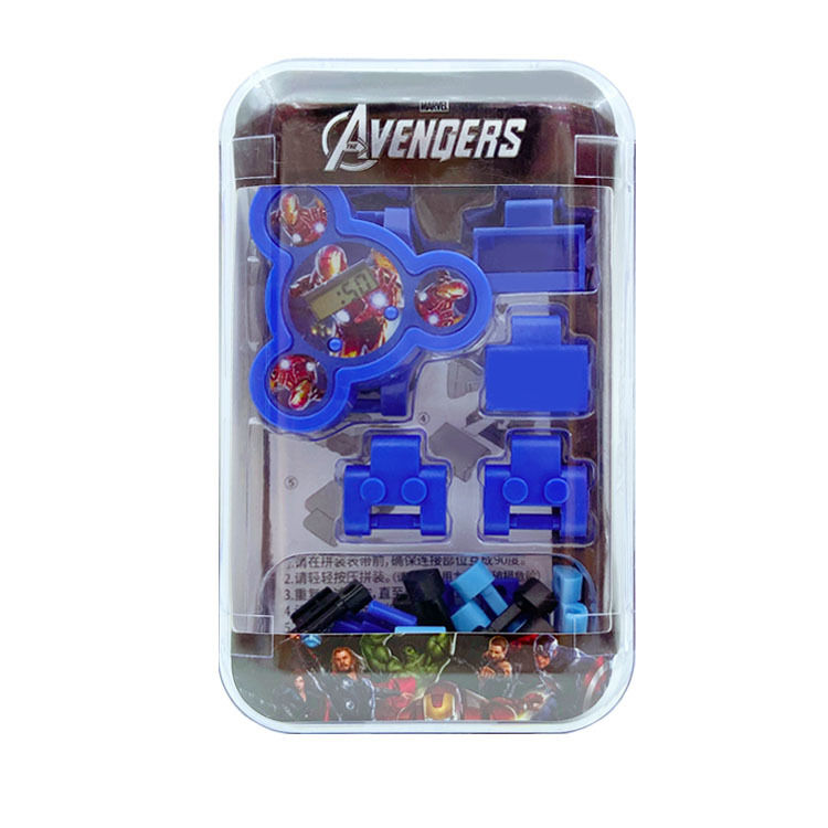 Block electronic watch