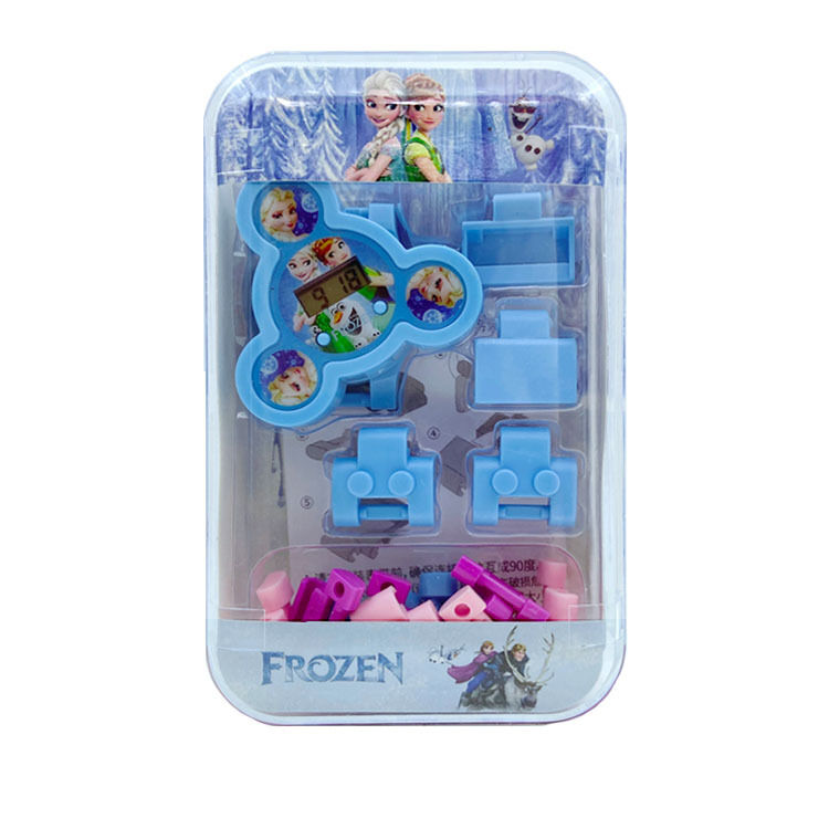 Block electronic watch