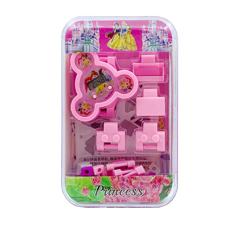 Block electronic watch