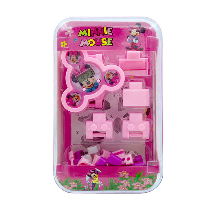 Block electronic watch