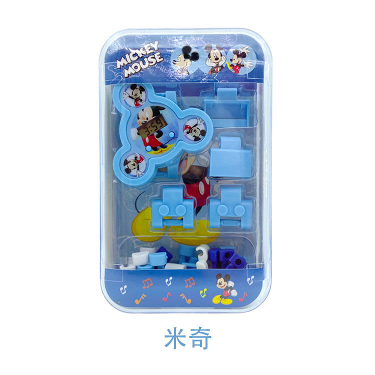 Block electronic watch