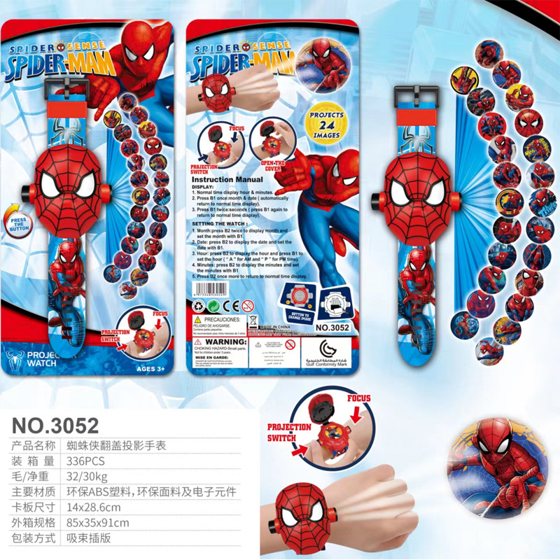 Flip projection watch