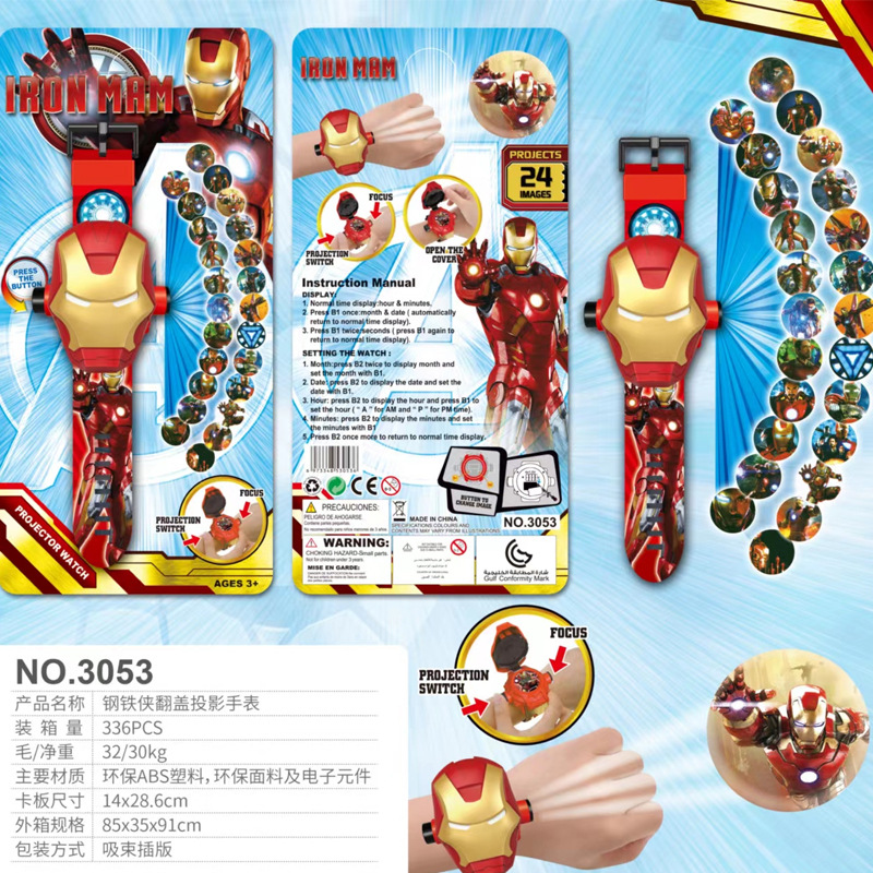 Flip projection watch